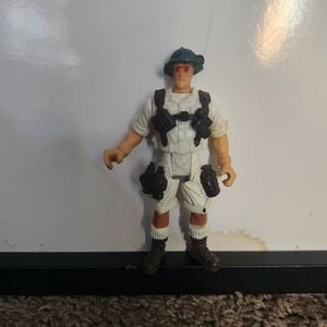 Chap Mei Dino Valley Quickgun Wallace Action Figure 3.75" White J2